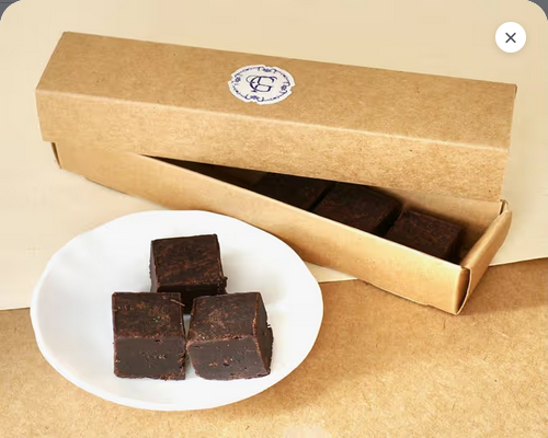 Vegan Choco Coconut Fudge (6pc box)